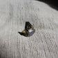 Australian Boulder Opal and Australian Opal Doublet + Brass Ring - Size 6.5